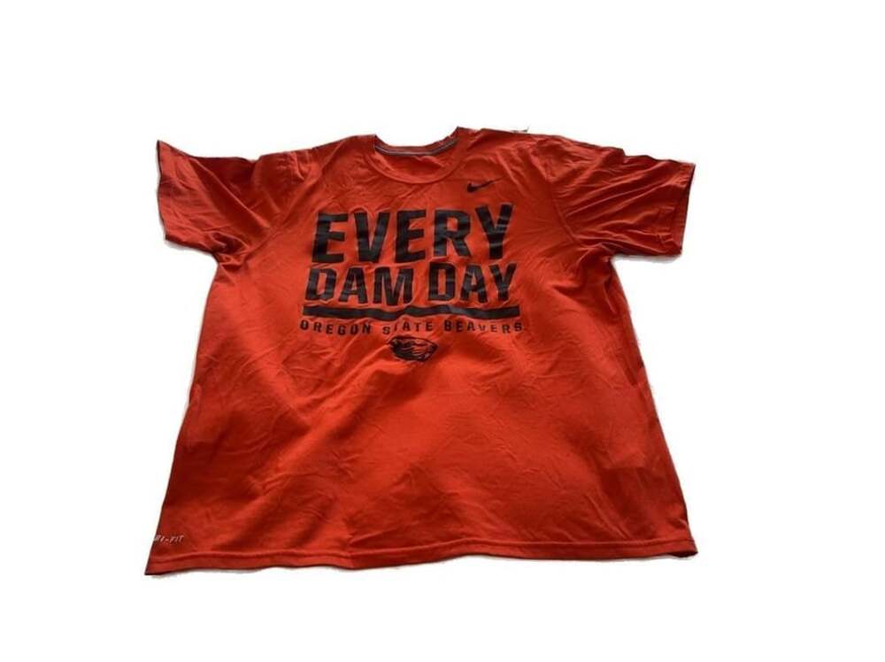 Nike Dri-FIT Oregon State Beavers Every Dam Day Orange T-Shirt
